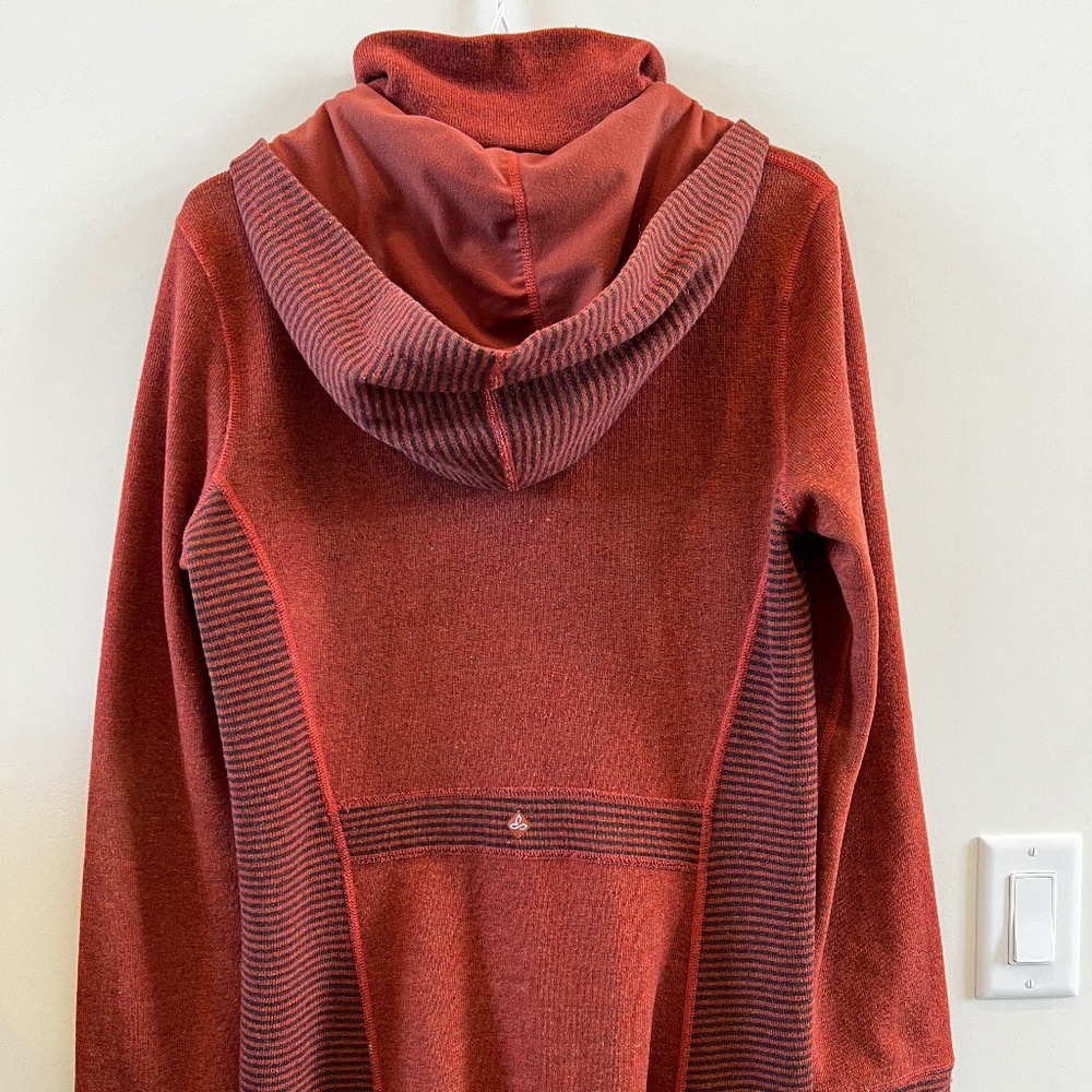 🧶 PRANA WOOL Blend Jacket 🍑 MEDIUM 🐞 Rust Terracotta Coat 🏮